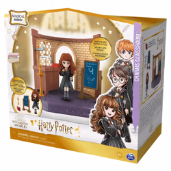 Wizarding World HARRY POTTER - PLAYSET COURS DE SORTILÈGES - Coffret Univers Magique Cours De Sortilèges Avec 1 Figurine Articulée Hermione Granger et Accessoires - 6061846 - Jouet Enfant 5 ans et + - Vista aggiuntiva 7