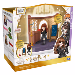 Wizarding World HARRY POTTER - PLAYSET COURS DE SORTILÈGES - Coffret Univers Magique Cours De Sortilèges Avec 1 Figurine Articulée Hermione Granger et Accessoires - 6061846 - Jouet Enfant 5 ans et + - Vista aggiuntiva 8
