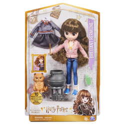 Wizarding World Coffret cadeau poupée Brilliant Hermione Granger de 20,3 cm avec 5 accessoires et 2 tenues