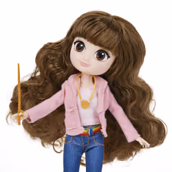 Wizarding World Coffret cadeau poupée Brilliant Hermione Granger de 20,3 cm avec 5 accessoires et 2 tenues - Vista aggiuntiva 4