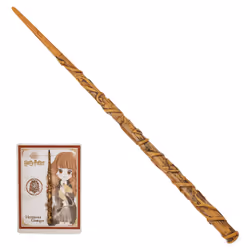 Wizarding World , Bacchetta degli Incantesimi di Hermione, 30.5 cm, Include Carta Incantesimo da Collezione. Giocattoli per Bambini e Bambine, 6+ Anni