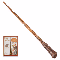 Wizarding World HARRY POTTER - BAGUETTE MAGIQUE DELUXE RON WEASLEY - Baguette Magique Authentique Ron Weasley 30 cm Avec Carte de Sorts - 6062058 - Jouet Enfant 6 ans