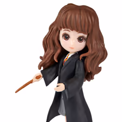 Wizarding World HARRY POTTER - Figurine Hermione Granger Articulée 8 cm - Avec Baguette Magique et Tenue Sorcier à Collectionner - Idée Cadeau - Jeu Harry Potter - Jouet Enfant 5 ans et + - Vista aggiuntiva 6