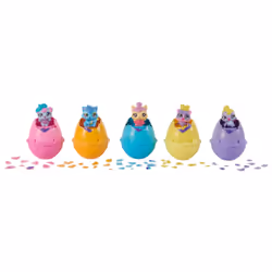 Hatchimals ALIVE |confezione con 5 mini personaggi in uova che si schiudono da sole con l’acqua, 11 accessori, giocattoli per bambine e bambini dai 3 anni in su - Vista aggiuntiva 5