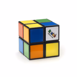 Rubik’s Mini 2x2, classico rompicapo ad abbinamento di colori 2x2, giocattolo rompicapo tascabile per allenare il cervello - Vista aggiuntiva 6