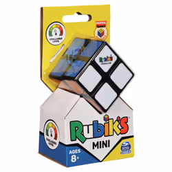 Rubik’s Mini 2x2, classico rompicapo ad abbinamento di colori 2x2, giocattolo rompicapo tascabile per allenare il cervello - Vista aggiuntiva 8