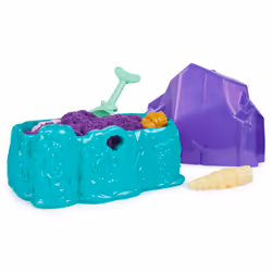 Kinetic Sand , Playset il Cristallo della Sirenetta, Sabbia Colorata, Sabbia Cinetica 481 g, Accessori per Scavare e Scoprire, Giochi per Bambini e Bambine, 3+ anni - Vista aggiuntiva 5