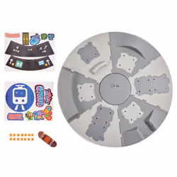 Tech Deck , Shredline 360, skatepark motorizzato, X-Connect Creator, set con piattaforma girevole con rampe da personalizzare e costruire e fingerboard, giocattoli per bambini da 6 anni in su - Vista aggiuntiva 3