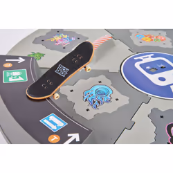 Tech Deck , Shredline 360, skatepark motorizzato, X-Connect Creator, set con piattaforma girevole con rampe da personalizzare e costruire e fingerboard, giocattoli per bambini da 6 anni in su - Vista aggiuntiva 6