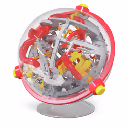 Perplexus Portal, labirinto sferico in 3D, giocattolo tattile da viaggio per bambini, rompicapo con pallina e 150 ostacoli, per adulti e bambini dagli 8 anni in su