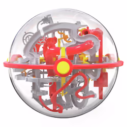 Perplexus Portal, labirinto sferico in 3D, giocattolo tattile da viaggio per bambini, rompicapo con pallina e 150 ostacoli, per adulti e bambini dagli 8 anni in su - Vista aggiuntiva 6