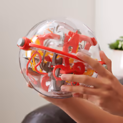 Perplexus Portal, labirinto sferico in 3D, giocattolo tattile da viaggio per bambini, rompicapo con pallina e 150 ostacoli, per adulti e bambini dagli 8 anni in su - Vista aggiuntiva 7