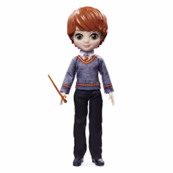 Wizarding World | Bambola articolata Ron Weasley 20cm | Bacchetta e divisa di Hogwarts inclusa | Collezione Harry Potter | Per bambini dai 5 anni in su - Vista aggiuntiva 6
