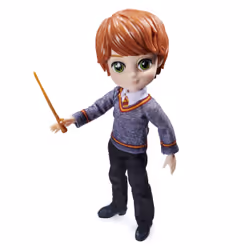 Wizarding World | Bambola articolata Ron Weasley 20cm | Bacchetta e divisa di Hogwarts inclusa | Collezione Harry Potter | Per bambini dai 5 anni in su - Vista aggiuntiva 7