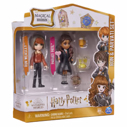 Wizarding World | Set Amicizia con personaggi Ron Weasley e Calì Patil | Bambole da 7.5cm | 2 accessori | Giocattoli per bambini dai 6 anni in su - Vista aggiuntiva 6