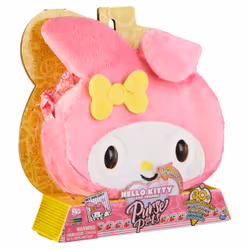 Purse Pets , Sanrio Hello Kitty and Friends, animale giocattolo e borsa interattiva My Melody con oltre 30 suoni e reazioni, giocattoli per bambine - Vista aggiuntiva 8