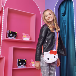 Purse Pets , Sanrio Hello Kitty and Friends, animale giocattolo e borsa interattiva Hello Kitty con oltre 30 suoni e reazioni, giocattoli per bambine - Vista aggiuntiva 7
