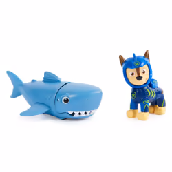 PAW Patrol Fantasievolles Spiel: Mit viel Fantasie können Kinder sich selbst spannende Aqua Pups-Abenteuer mit Chase, Marshall, Rubble, Skye, Rocky und Coral (Spielzeugfiguren jeweils separat erhältlich) ausdenken