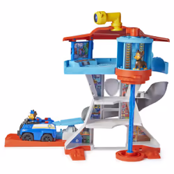 PAW Patrol Quartier Generale, Set di gioco Torre di Controllo, 2 Personaggi di Chase, auto della polizia di Chase e accessori, Giochi per bambini dai 3 anni in su - Vista aggiuntiva 5