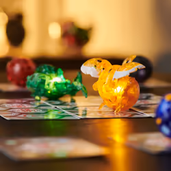 Bakugan Legends, Nova , Dragonoid, action figure luminoso, 1 carta Personaggio e carta Portale Metallo, giocattoli per bambini da 6 anni in su - Vista aggiuntiva 5