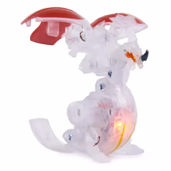 Bakugan Legends, Nova , Dragonoid, action figure luminoso, 1 carta Personaggio e carta Portale Metallo, giocattoli per bambini da 6 anni in su - Vista aggiuntiva 6
