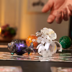 Bakugan Legends, Nova , Dragonoid, action figure luminoso, 1 carta Personaggio e carta Portale Metallo, giocattoli per bambini da 6 anni in su - Vista aggiuntiva 7