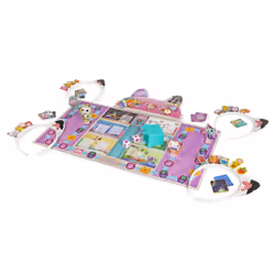 Games Gabby's Dollhouse, for-miao-dabile gioco da tavolo ispirato alla serie DreamWorks Netflix con 4 cerchietti da gattini, board game per famiglie e bambini dai 4 anni in su - Vista aggiuntiva 6