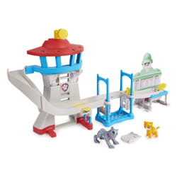 PAW Patrol Quartier Generale Cat Pack, Set di gioco Torre di Controllo con azione, 2 Personaggi , Giochi per bambini dai 3 anni in su