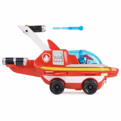 PAW Patrol , Veicolo Trasformabile Aqua Pups di Marshall per Avventure Marine, Personaggio di Marshall incluso, Giochi per Bambini e Bambine, 3+ anni - Vista aggiuntiva 8