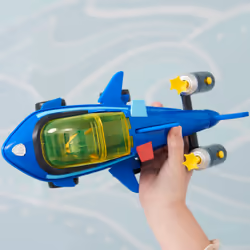 PAW Patrol , Veicolo Trasformabile Aqua Pups di Chase per Avventure Marine, Personaggio di Chase incluso, Giochi per Bambini e Bambine, 3+ anni - Vista aggiuntiva 5