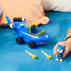 PAW Patrol , Veicolo Trasformabile Aqua Pups di Chase per Avventure Marine, Personaggio di Chase incluso, Giochi per Bambini e Bambine, 3+ anni - Vista aggiuntiva 7