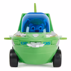 PAW Patrol , Veicolo Trasformabile Aqua Pups di Rocky per Avventure Marine, Personaggio di Rocky incluso, Giochi per Bambini e Bambine, 3+ anni - Vista aggiuntiva 4