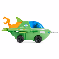 PAW Patrol , Veicolo Trasformabile Aqua Pups di Rocky per Avventure Marine, Personaggio di Rocky incluso, Giochi per Bambini e Bambine, 3+ anni - Vista aggiuntiva 8