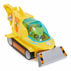PAW Patrol , Veicolo Trasformabile Aqua Pups di Rubble per Avventure Marine, Personaggio di Rubble incluso, Giochi per Bambini e Bambine, 3+ anni - Vista aggiuntiva 6