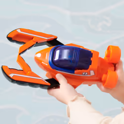 PAW Patrol , Veicolo Trasformabile Aqua Pups di Zuma per Avventure Marine, Personaggio di Zuma incluso, Giochi per Bambini e Bambine, 3+ anni - Vista aggiuntiva 5
