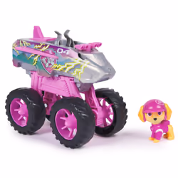 PAW Patrol Rescue Wheels Skye’s Jet, Camion, 3 anno/i, Plastica, Nero, Grigio, Rosa