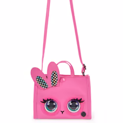 Purse Pets BORSETTA Tote Perfect in versione coniglietto | borsetta interattiva per bambina con oltre 30 suoni e reazioni, giocattoli per bambine dai 4 anni in su - Vista aggiuntiva 5