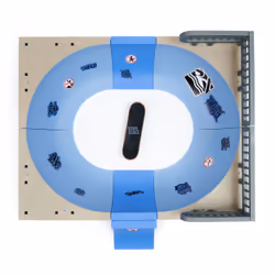 Tech Deck , Daewon Mega Bowl, X-Connect Park Creator, set di rampe da personalizzare e costruire con fingerboard speciale, giocattoli per bambini da 6 anni in su - Vista aggiuntiva 5