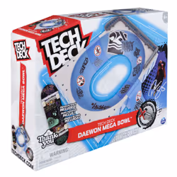 Tech Deck , Daewon Mega Bowl, X-Connect Park Creator, set di rampe da personalizzare e costruire con fingerboard speciale, giocattoli per bambini da 6 anni in su - Vista aggiuntiva 6