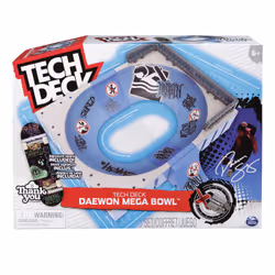 Tech Deck , Daewon Mega Bowl, X-Connect Park Creator, set di rampe da personalizzare e costruire con fingerboard speciale, giocattoli per bambini da 6 anni in su - Vista aggiuntiva 7