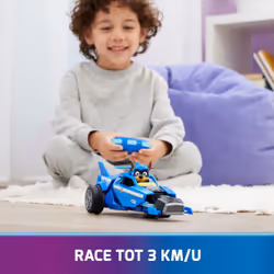 PAW Patrol : Il super film, auto radiocomandata con Chase Super Cuccioli modellato, giocattoli per bambini e bambine da 3 anni in su - Vista aggiuntiva 5