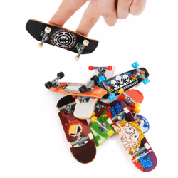Tech Deck , confezione da 8 fingerboard 25° anniversario con personaggio speciale, mini skateboard da collezione personalizzabili, giocattoli per bambini da 6 anni in su