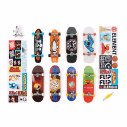 Tech Deck , confezione da 8 fingerboard 25° anniversario con personaggio speciale, mini skateboard da collezione personalizzabili, giocattoli per bambini da 6 anni in su - Vista aggiuntiva 4