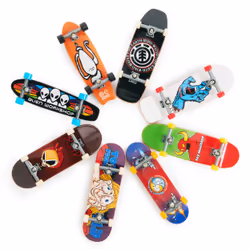 Tech Deck , confezione da 8 fingerboard 25° anniversario con personaggio speciale, mini skateboard da collezione personalizzabili, giocattoli per bambini da 6 anni in su - Vista aggiuntiva 5