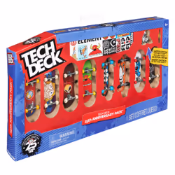 Tech Deck , confezione da 8 fingerboard 25° anniversario con personaggio speciale, mini skateboard da collezione personalizzabili, giocattoli per bambini da 6 anni in su - Vista aggiuntiva 6