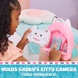 Gabby's Dollhouse , Set viaggi Gabby in movimento, giocattoli da viaggio per il gioco di fantasia, passaporto giocattolo, telefono giocattolo e bussola, giocattoli per bambini e bambine dai 3 anni in su - Vista aggiuntiva 7