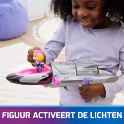 PAW Patrol , Mighty Jet di Skye, con Luci e Suoni, Ali che Ruotano a 360°, da : Il Super Film, Giochi per Bambini e Bambine, 3+ anni - Vista aggiuntiva 5