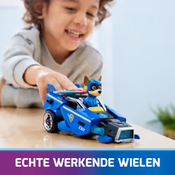 PAW Patrol , Veicolo della Polizia di Chase Tematizzato : Il Super Film, con Luci e Suoni, Giochi per Bambini e Bambine, 3+ anni
