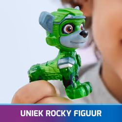 PAW Patrol , Camion dei Rifiuti di Rocky Tematizzato : Il Super Film, con Luci e Suoni, Giochi per Bambini e Bambine, 3+ anni - Vista aggiuntiva 4