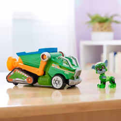 PAW Patrol , Camion dei Rifiuti di Rocky Tematizzato : Il Super Film, con Luci e Suoni, Giochi per Bambini e Bambine, 3+ anni - Vista aggiuntiva 7